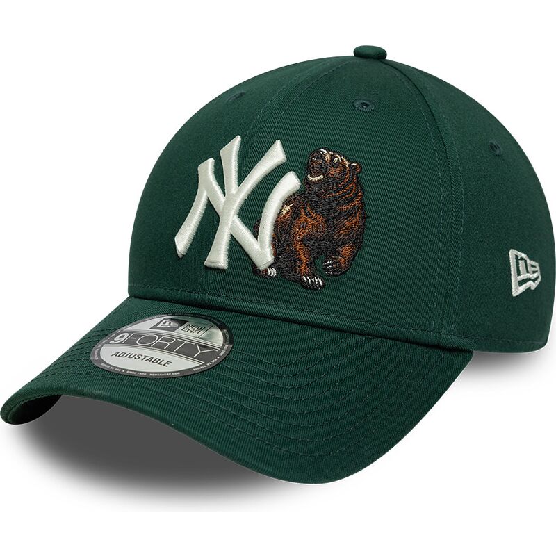 kasketter-buet-gron-justerbar-rem-9forty-outdoor-icon-fra-new-york-yankees-mlb-af-new-era