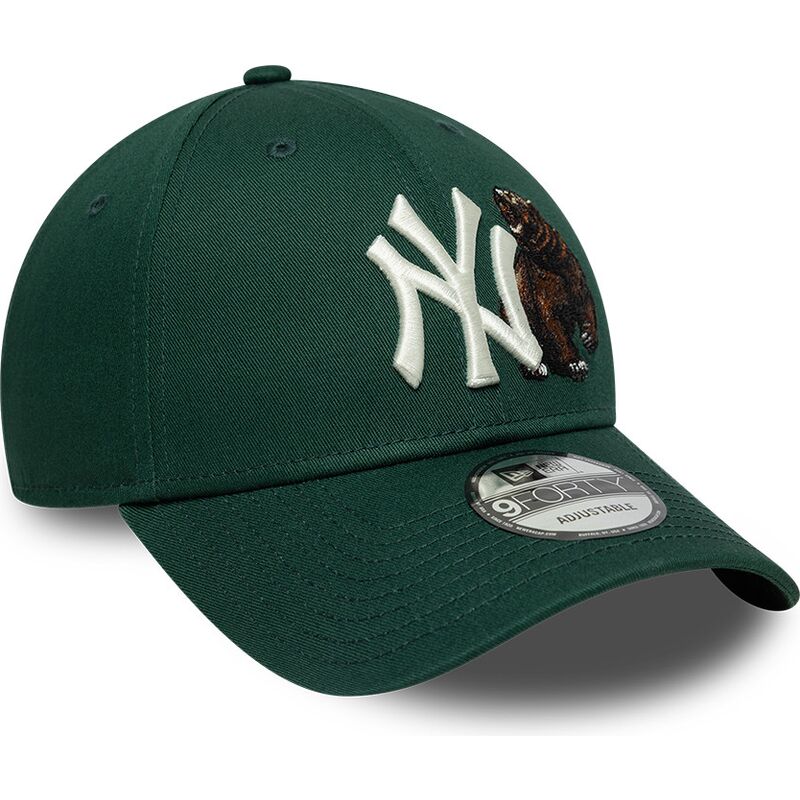 kasketter-buet-gron-justerbar-rem-9forty-outdoor-icon-fra-new-york-yankees-mlb-af-new-era