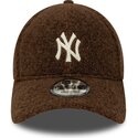 kasketter-buet-brun-snapback-9forty-winter-borg-fra-new-york-yankees-mlb-af-new-era