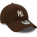 kasketter-buet-brun-snapback-9forty-winter-borg-fra-new-york-yankees-mlb-af-new-era