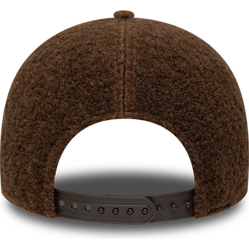 kasketter-buet-brun-snapback-9forty-winter-borg-fra-new-york-yankees-mlb-af-new-era kasketter-buet-brun-snapback-9forty-winter-borg-fra-new-york-yankees-mlb-af-new-era