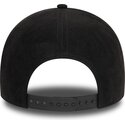 kasketter-buet-sort-snapback-e-frame-faux-suede-fra-new-york-yankees-mlb-af-new-era