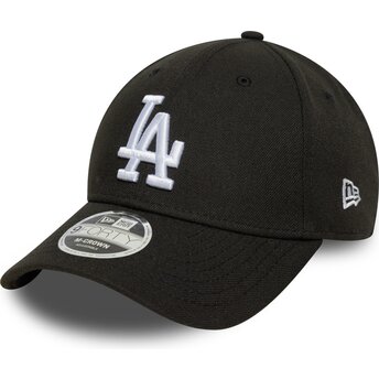 Kasketter buet sort snapback 9FORTY M-Crown fra Los Angeles Dodgers MLB af New Era