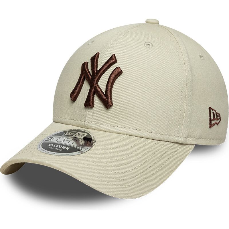 kasketter-buet-beige-snapback-9forty-m-crown-fra-new-york-yankees-mlb-af-new-era kasketter-buet-beige-snapback-9forty-m-crown-fra-new-york-yankees-mlb-af-new-era