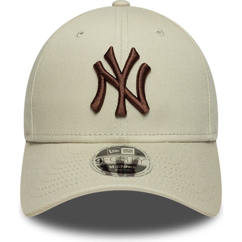 kasketter-buet-beige-snapback-9forty-m-crown-fra-new-york-yankees-mlb-af-new-era kasketter-buet-beige-snapback-9forty-m-crown-fra-new-york-yankees-mlb-af-new-era