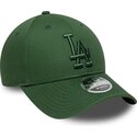kasketter-buet-gron-snapback-9forty-m-crown-fra-los-angeles-dodgers-mlb-af-new-era