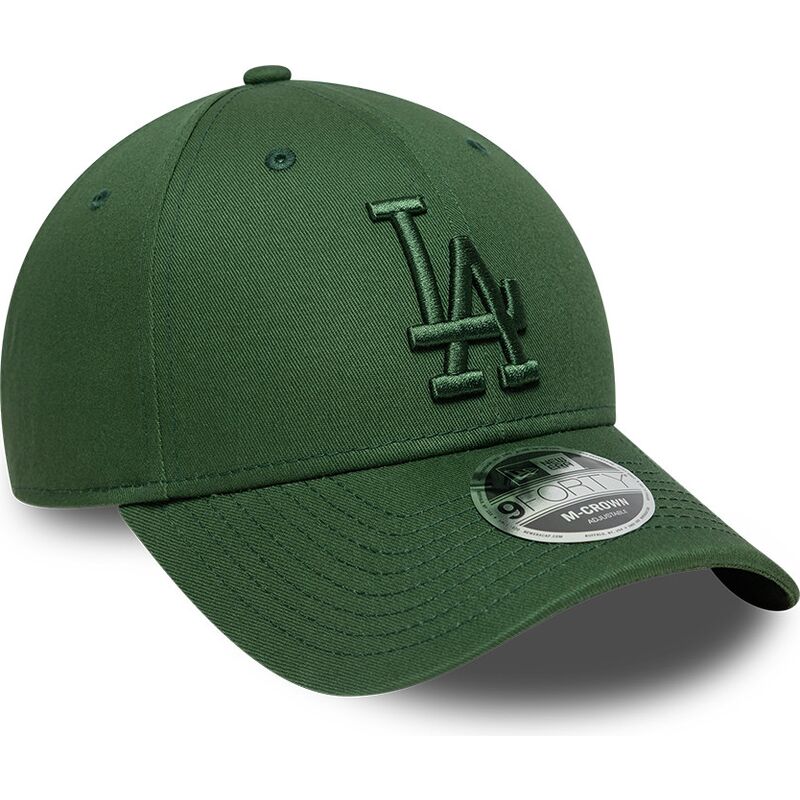 kasketter-buet-gron-snapback-9forty-m-crown-fra-los-angeles-dodgers-mlb-af-new-era