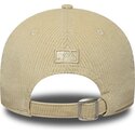 kasketter-buet-beige-justerbar-rem-9forty-m-crown-cord-fra-new-york-yankees-mlb-af-new-era