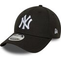 kasketter-buet-sort-snapback-9forty-m-crown-fra-new-york-yankees-mlb-af-new-era