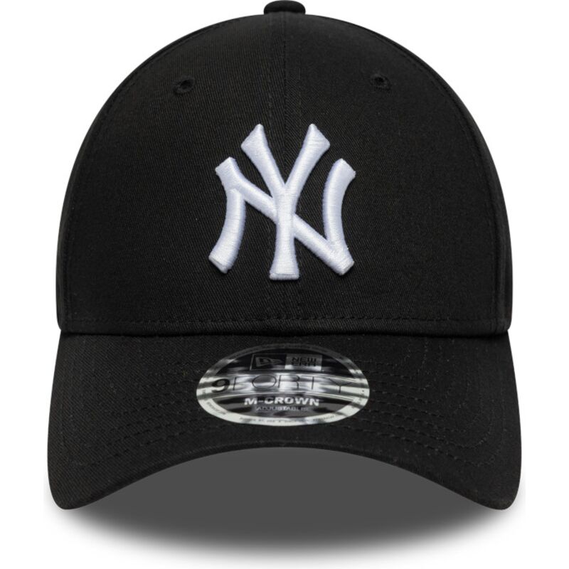 kasketter-buet-sort-snapback-9forty-m-crown-fra-new-york-yankees-mlb-af-new-era