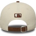 kasketter-buet-brun-justerbar-rem-9forty-m-crown-cord-fra-new-york-yankees-mlb-af-new-era