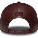 kasketter-buet-brun-snapback-9forty-m-crown-pu-diamante-fra-new-york-yankees-mlb-af-new-era