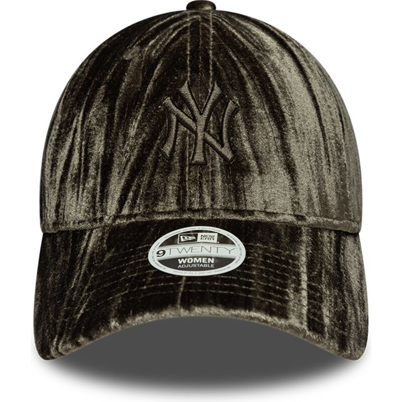 kasketter-buet-gron-justerbar-rem-9twenty-velour-fra-new-york-yankees-mlb-af-new-era