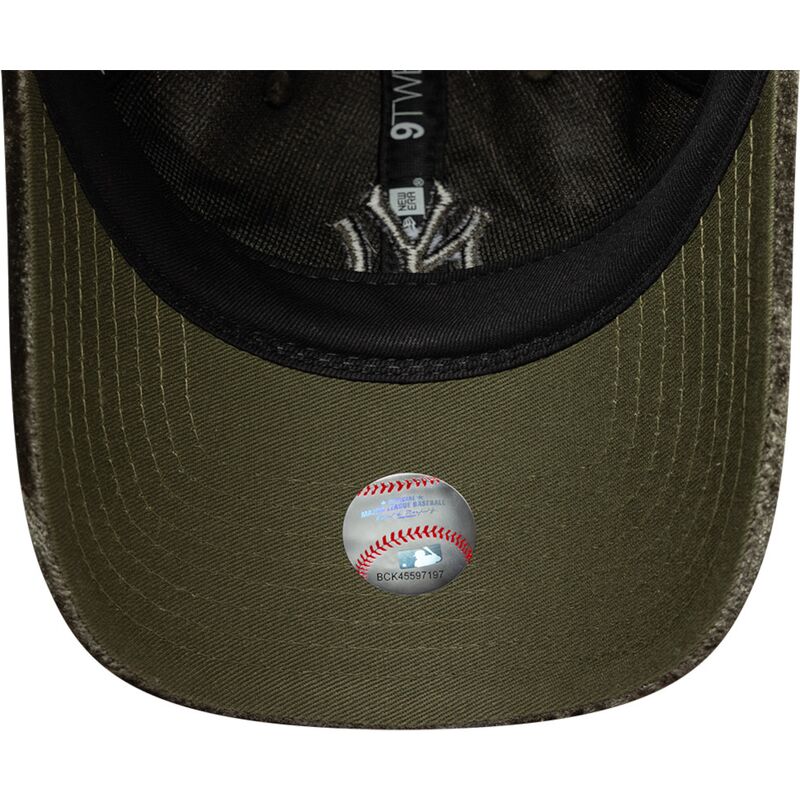 kasketter-buet-gron-justerbar-rem-9twenty-velour-fra-new-york-yankees-mlb-af-new-era