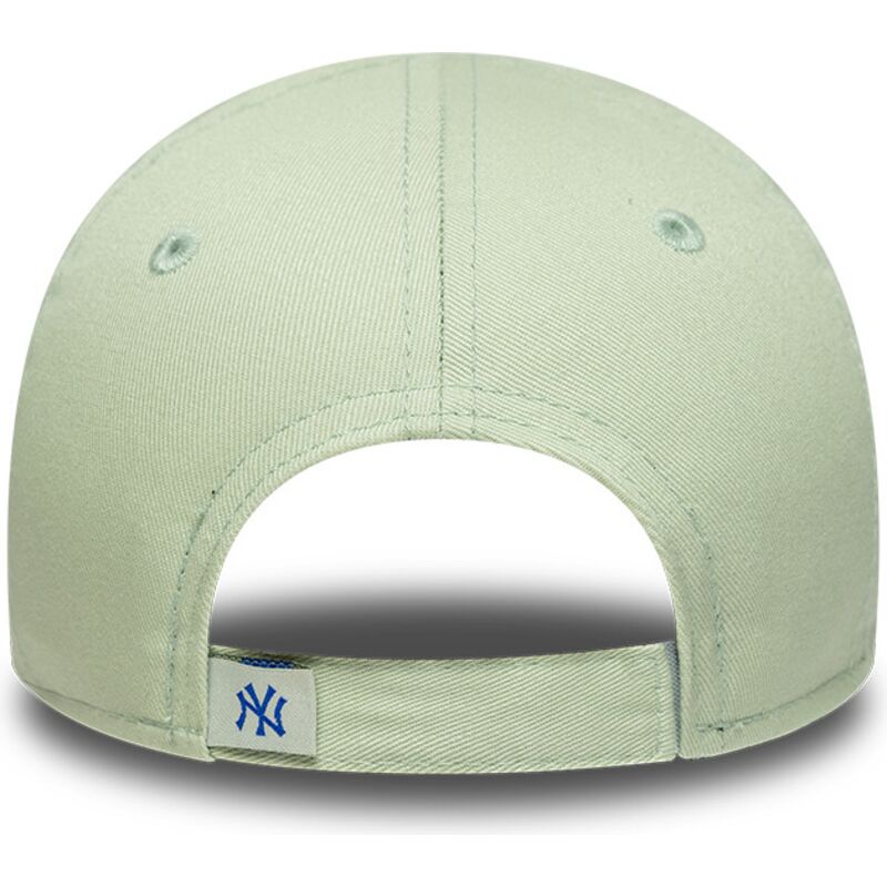 kasketter-buet-gron-justerbar-rem-til-barn-9forty-dino-icon-fra-new-york-yankees-mlb-af-new-era