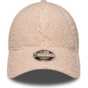 kasketter-buet-lyserod-snapback-til-barn-rosa-9forty-m-crown-winter-borg-fra-new-york-yankees-mlb-af-new-era