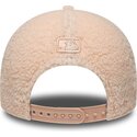 kasketter-buet-lyserod-snapback-til-barn-rosa-9forty-m-crown-winter-borg-fra-new-york-yankees-mlb-af-new-era