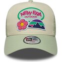 kasketter-buet-gron-snapback-til-barn-a-frame-outdoor-af-new-era