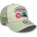 kasketter-buet-gron-snapback-til-barn-a-frame-outdoor-af-new-era