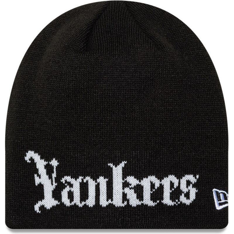 huer-sort-knit-skully-wordmark-fra-new-york-yankees-mlb-af-new-era
