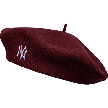 Baretter rød Wool Script fra New York Yankees MLB af New Era