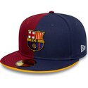 kasketter-flad-flerfarvet-tilpasset-59fifty-9fifty-poly-fra-fc-barcelona-laliga-af-new-era