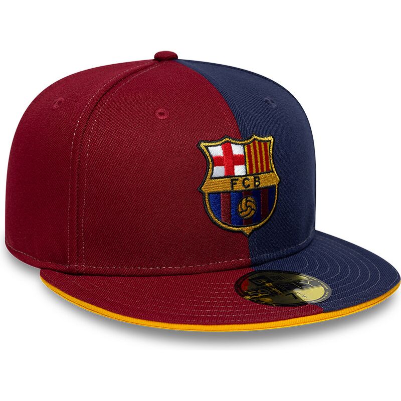 kasketter-flad-flerfarvet-tilpasset-59fifty-9fifty-poly-fra-fc-barcelona-laliga-af-new-era