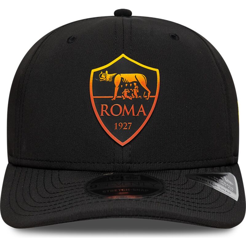 kasketter-buet-sort-snapback-9seventy-stretch-snap-repreve-fra-associazione-sportiva-roma-serie-a-af-new-era