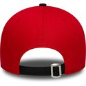 kasketter-buet-rod-justerbar-rem-9forty-contrast-fra-ac-milan-serie-a-af-new-era