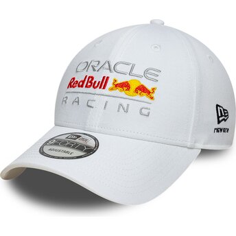 Kasketter buet hvid justerbar rem 9FORTY Core fra Red Bull Racing Formula 1 af New Era