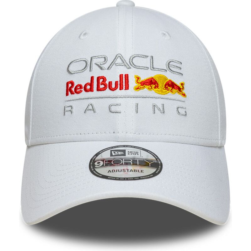 kasketter-buet-hvid-justerbar-rem-9forty-core-fra-red-bull-racing-formula-1-af-new-era