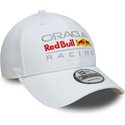 kasketter-buet-hvid-justerbar-rem-9forty-core-fra-red-bull-racing-formula-1-af-new-era