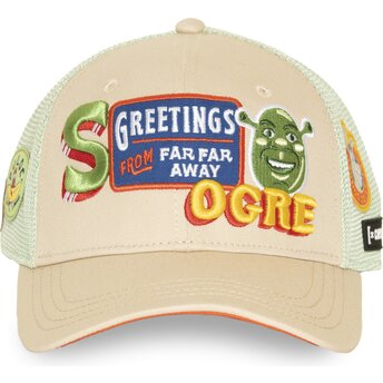 Kasketter buet beige snapback SHR1 CPSPATCB Shrek af Capslab