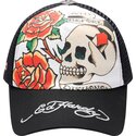 kasketter-buet-sort-snapback-before-dishonor-af-ed-hardy
