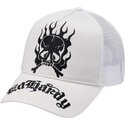 kasketter-buet-hvid-snapback-gothic-skull-in-flames-af-ed-hardy