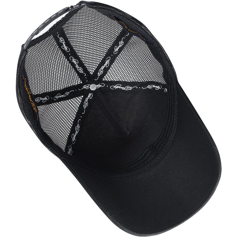 kasketter-buet-sort-snapback-nyc-af-ed-hardy