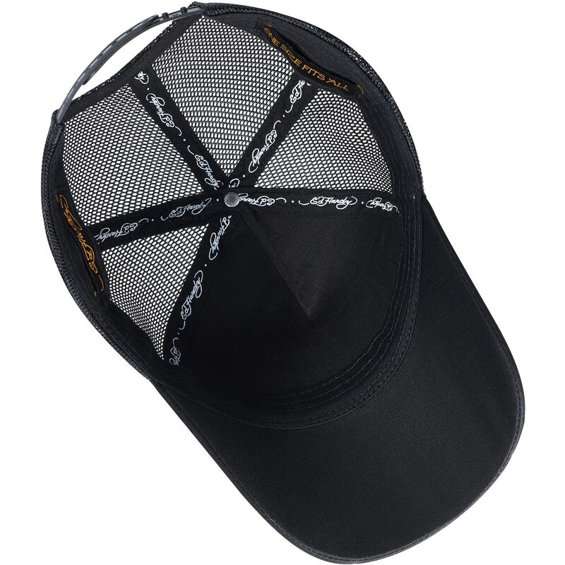 kasketter-buet-sort-snapback-love-ed-af-ed-hardy