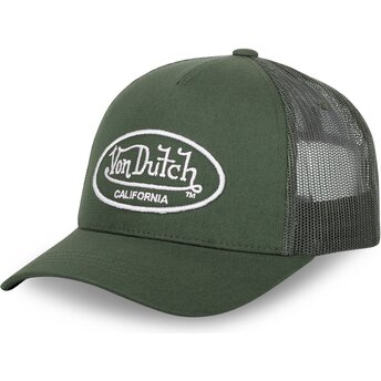 Kasketter buet grøn justerbar rem LOF B23 af Von Dutch