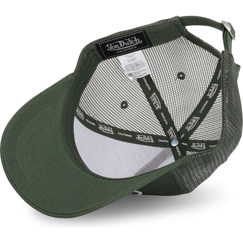 kasketter-buet-gron-justerbar-rem-lof-b23-af-von-dutch
