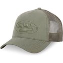 kasketter-buet-gron-snapback-log09-af-von-dutch