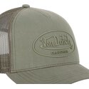 kasketter-buet-gron-snapback-log09-af-von-dutch