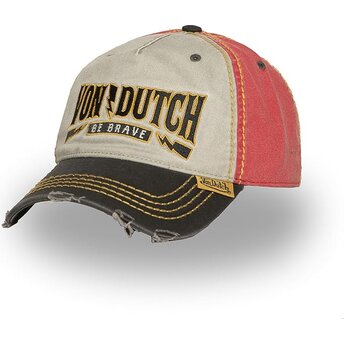 Kasketter buet flerfarvet justerbar rem RETRO08 af Von Dutch