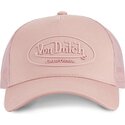 kasketter-buet-lyserod-snapback-log10-af-von-dutch
