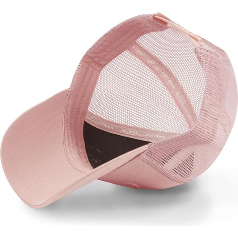 kasketter-buet-lyserod-snapback-log10-af-von-dutch