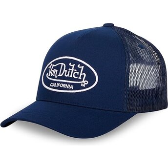 Kasketter buet marineblå justerbar rem LOF B20 af Von Dutch