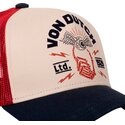 kasketter-buet-flerfarvet-snapback-gra-af-von-dutch
