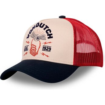 Kasketter buet flerfarvet snapback GRA af Von Dutch