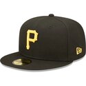 sort-fitted-59fifty-ac-perf-kasket-fra-pittsburgh-pirates-mlb-af-new-era