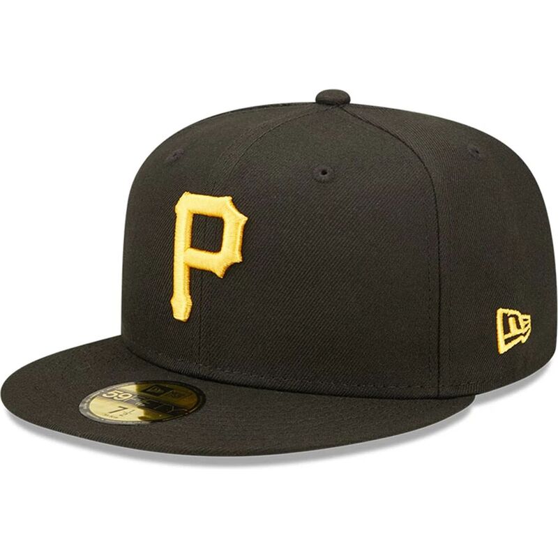 sort-fitted-59fifty-ac-perf-kasket-fra-pittsburgh-pirates-mlb-af-new-era sort-fitted-59fifty-ac-perf-kasket-fra-pittsburgh-pirates-mlb-af-new-era