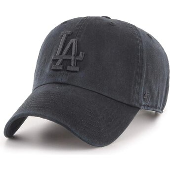 Kasketter buet sort justerbar rem Clean Up Tonal fra Los Angeles Dodgers MLB af 47 Brand